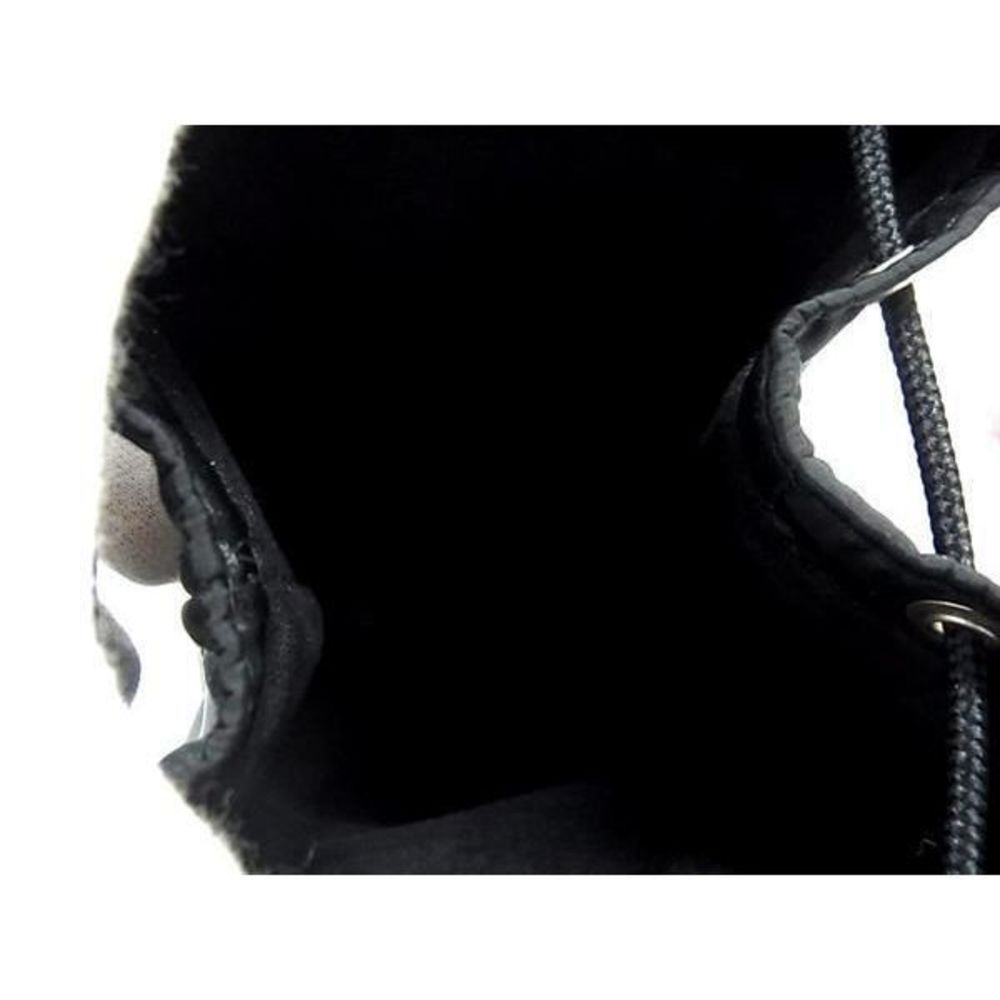 Givenchy Nylon Drawstring Pouch Accessory Case Bl… - image 4